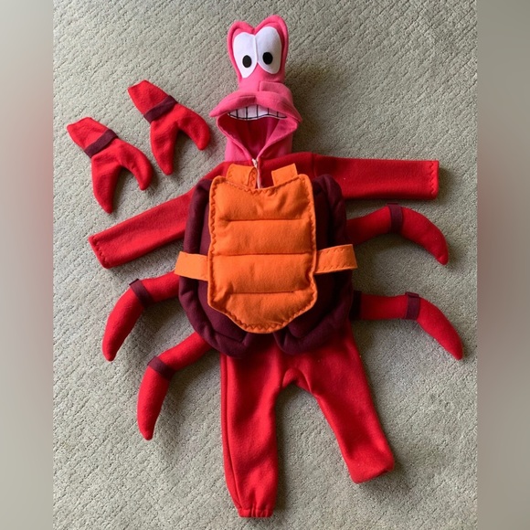 Costumes Little Mermaid Inspired Sebastian The Crab Costume Poshmark